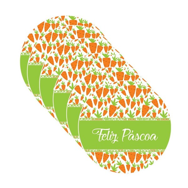 Kit Sousplat Páscoa - 6 Peças - Sem Base