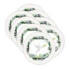 Kit Sousplat Páscoa - 8 Peças - Com Base