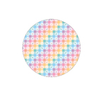 Kit Sousplat Páscoa Arco Íris - 4 Peças - Com Base