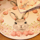 Kit Sousplat Páscoa Coelho Ovos