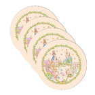 Kit Sousplat Páscoa Coelho Pitter - 4 Peças - Sem Base