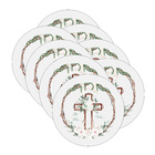 Kit Sousplat Páscoa Cristã - 8 Peças - Sem Base