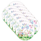 Kit Sousplat Páscoa Easter - 12 Peças - Com Base