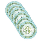 Kit Sousplat Páscoa Ele Vive - 6 Peças - Com Base