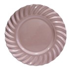 Kit Sousplat Rose Gold Wave, Guardanapo Cambraia De Linho E A