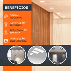 Kit Spot Duplo Embutir Recuado Quadrado + 2 Lâmpada 5w Gu10 B