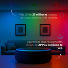 Kit Spot Led Smart Wi-fi 2.4 Ghz Embutir 5w Rgb 110v 220v Qua