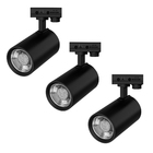 Kit Spot para Trilho Com LED 9W 3 em 1 Preto Inspire Bivolt