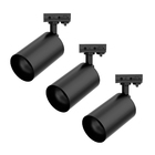 Kit Spot para Trilho Preto Inspire Bivolt  3 Unidades