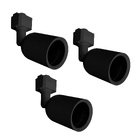 Kit spots p/ trilho pto 3xGu10 inspire