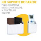 Kit Suporte De Parede Compatível Com Controle Remoto Universa