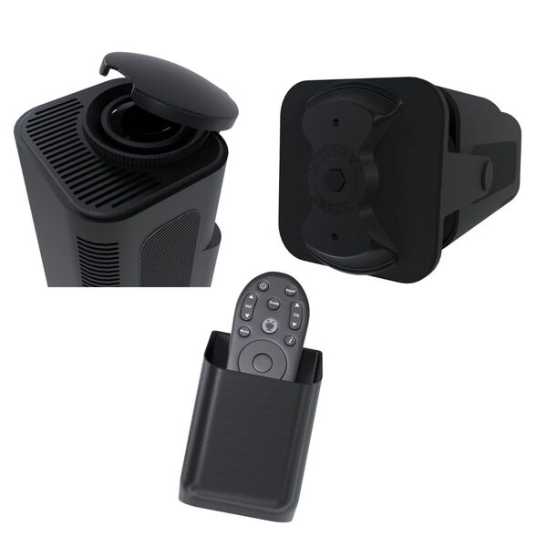 Kit Suporte De Parede Ou Teto, Protetor De Lente E Suporte Co