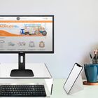 Kit Suporte Monitor + Teclado + Porta Celular