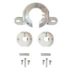 Kit Suporte Teto Rótula Branca Ventilador De Teto Volare