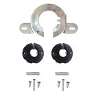 Kit Suporte Teto Rótula Preta Ventilador De Teto Volare