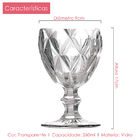 Kit Suqueira Cristal 4,5l + Taças Água Diamante Total 7pçs