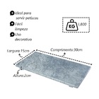 Kit Tabua Gourmet 30x15cm E 2 Molheiras 50ml Em Pedra Sabão