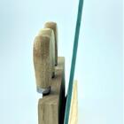 Kit Tábua Para Frios Queijos 5 Peças Com Facas E Suporte La P