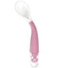 Kit Talheres Flexíveis Infantil 6m+ Colher E Garfo Bebê Trein