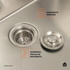 Kit Tanque Aço Inox 304 Pacajás E Tábua De Apoio Pacajás - Pr