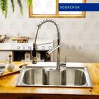 Kit Tanque Aço Inox Atikum E Cuba Para Cozinha Carajás Pingoo