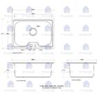 Kit Tanque Aço Inox E Cuba Para Cozinha Carajás Pingoo.casa