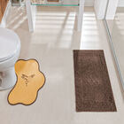 Kit Tapete Banheiro Premium Beija Flor Bege Guga Tapetes 2 Pe