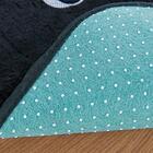 Kit Tapete Banheiro Premium Margarida Bege Guga Tapetes 3 Peç