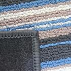 Kit Tapete Cozinha 3 Peças Atlantis Listras 56 Chumbo - J Ser