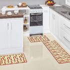 Kit Tapete Cozinha Veludo Fininho 3 Peças Pimenta