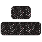 Kit Tapete De Cozinha 2 Peças Arrow With Love Único