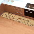 Kit Tapete De Cozinha 2 Peças Café & Fé Único