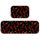 Kit Tapete De Cozinha 2 Peças Chili Hot Único