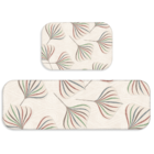 Kit Tapete De Cozinha 2 Peças Flower Abstract Único