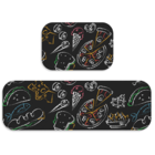 Kit Tapete De Cozinha 2 Peças Food Único