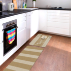Kit Tapete De Cozinha 2 Peças Lar Doce Lar Único