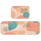 Kit Tapete De Cozinha 2 Peças Rainbow Minimalist Único