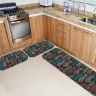 Kit Tapete De Cozinha Abacaxi Color Único