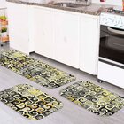 Kit Tapete De Cozinha Abstract Único