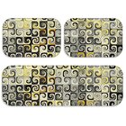 Kit Tapete De Cozinha Abstract Único