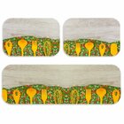 Kit Tapete De Cozinha Anabela Único