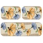 Kit Tapete de Cozinha Beautiful Flowers  Único