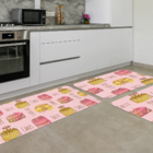 Kit Tapete De Cozinha Cakes Único