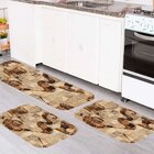 Kit Tapete de Cozinha Coffee Único