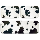 Kit Tapete De Cozinha Cow Único