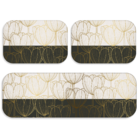 Kit Tapete De Cozinha Flor Premium Único