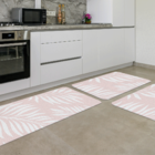 Kit Tapete De Cozinha Flor Único