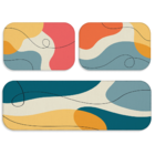 Kit Tapete De Cozinha Geométrico Único