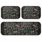 Kit Tapete de Cozinha Kitchen Único