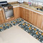 Kit Tapete De Cozinha Lhamas Único